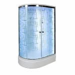 Душевая кабина DTO Серия ЕМ ЕМ2712 LED с гм. 120x80