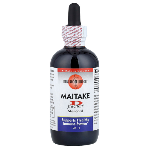 Mushroom Wisdom, Maiake D-Frction®, нормальный вкус, 120 мл
