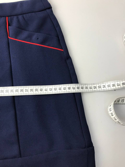 Юбка Jennyfer с красными полосками 46 размер