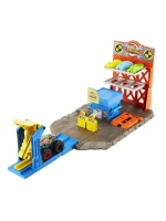 Автотрек Хот Вилс Monster Trucks Взрывная станция HFB12