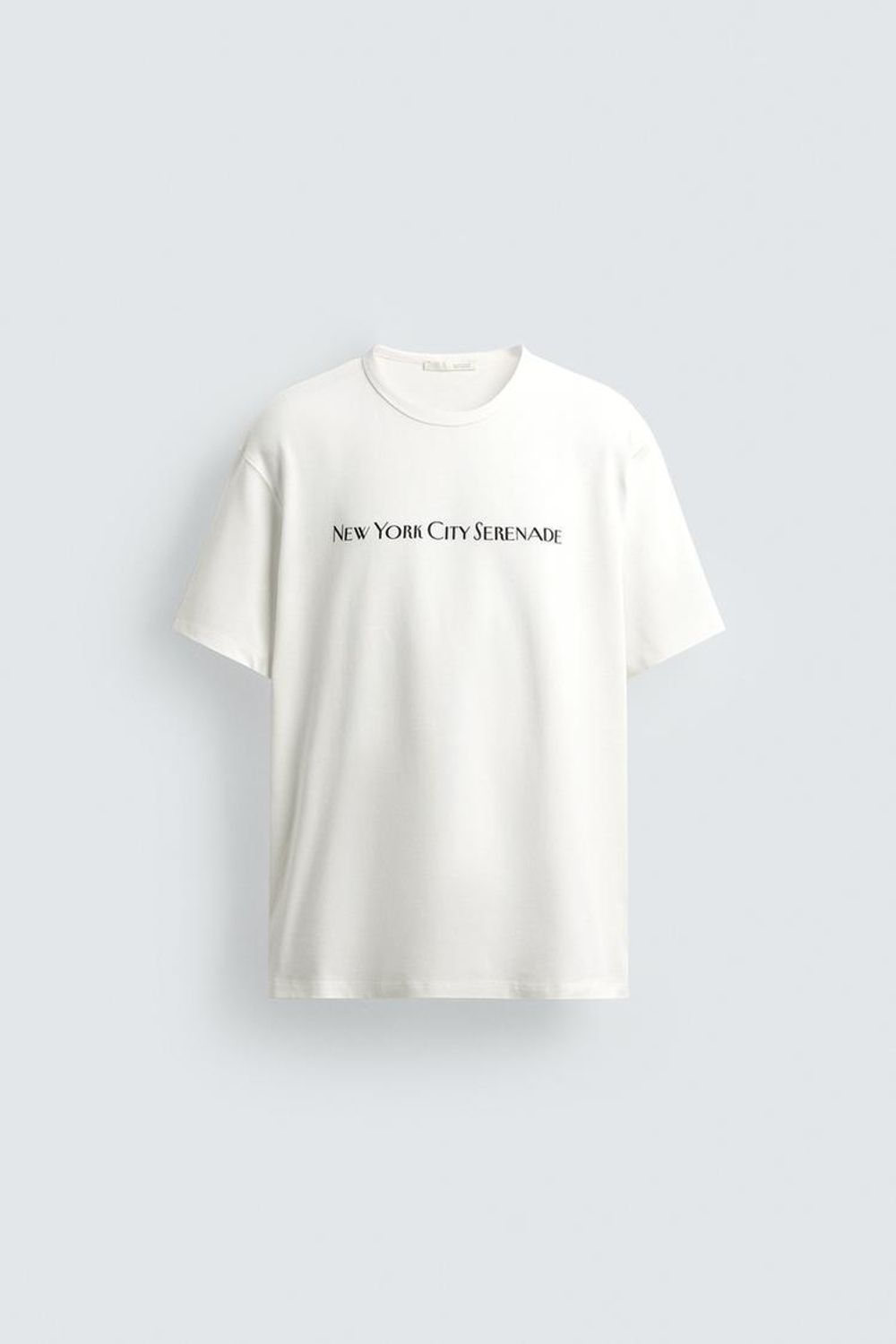 ZARA ФУТБОЛКА BRUCE SPRINGSTEEN NEW YORK CITY SERENADE, БЕЛЫЙ