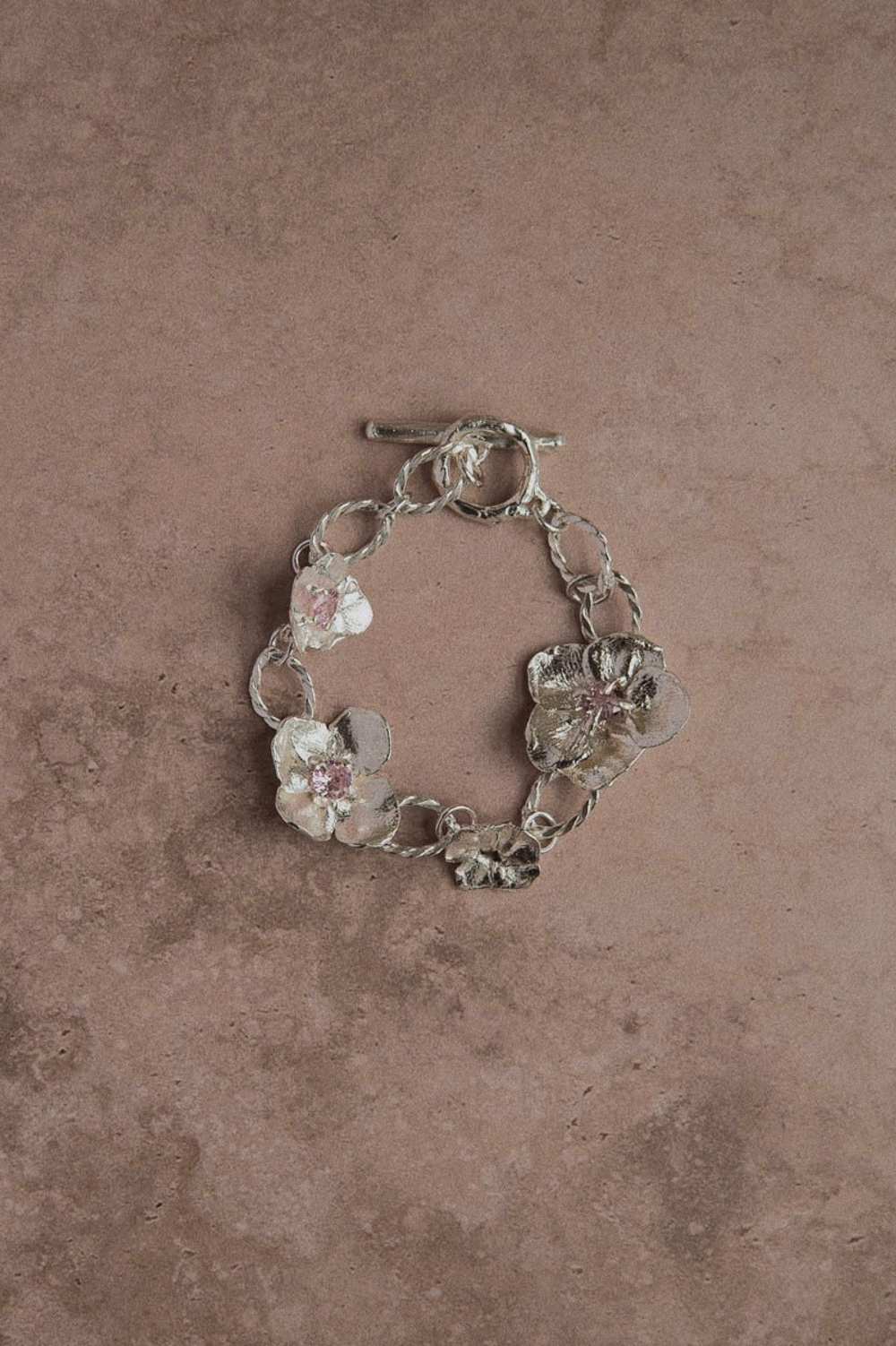 Браслет FLOWER BRACELET PINK