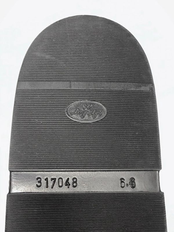 Набойка формованная Long Life, 70*85*6 мм, черный