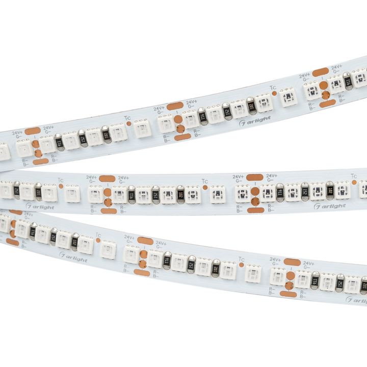 Светодиодная лента Arlight 17,3W/m 168LED/m 3838SMD разноцветный 5M 028256(2)