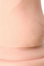 Телесный фаллоимитатор-реалистик Quentin - 21 см. (Цвет: телесный)