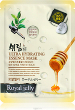 Маска тканевая для лица с маточным молочком Shelim Hydrating Essence Mask - Royal Jelly