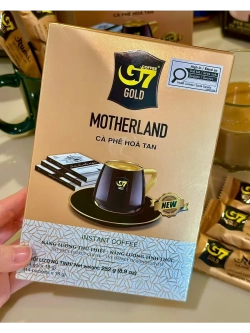 Вьетнамский растворимый кофе Премиум G7 Gold Motherland (14 стиков) 252 г