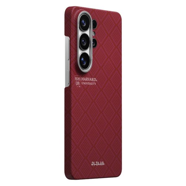 Чехол Pitaka Edge Case для Samsung S26 Ultra, Красный | Harvard Crimson