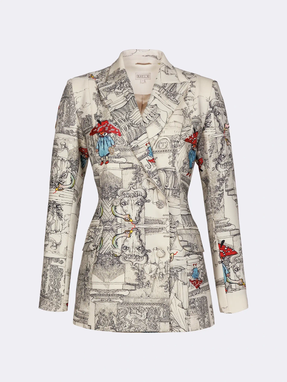 Жакет Boss принтованный OLA OLA