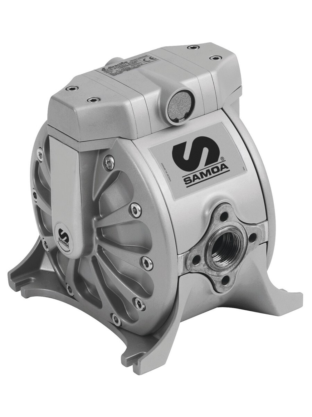 DF100 Диафрагменный насос ALU/PTFE для растворителей, красок и чернил на основе растворителей, лаков