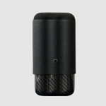 Футляр для сигар черный тройной твил
