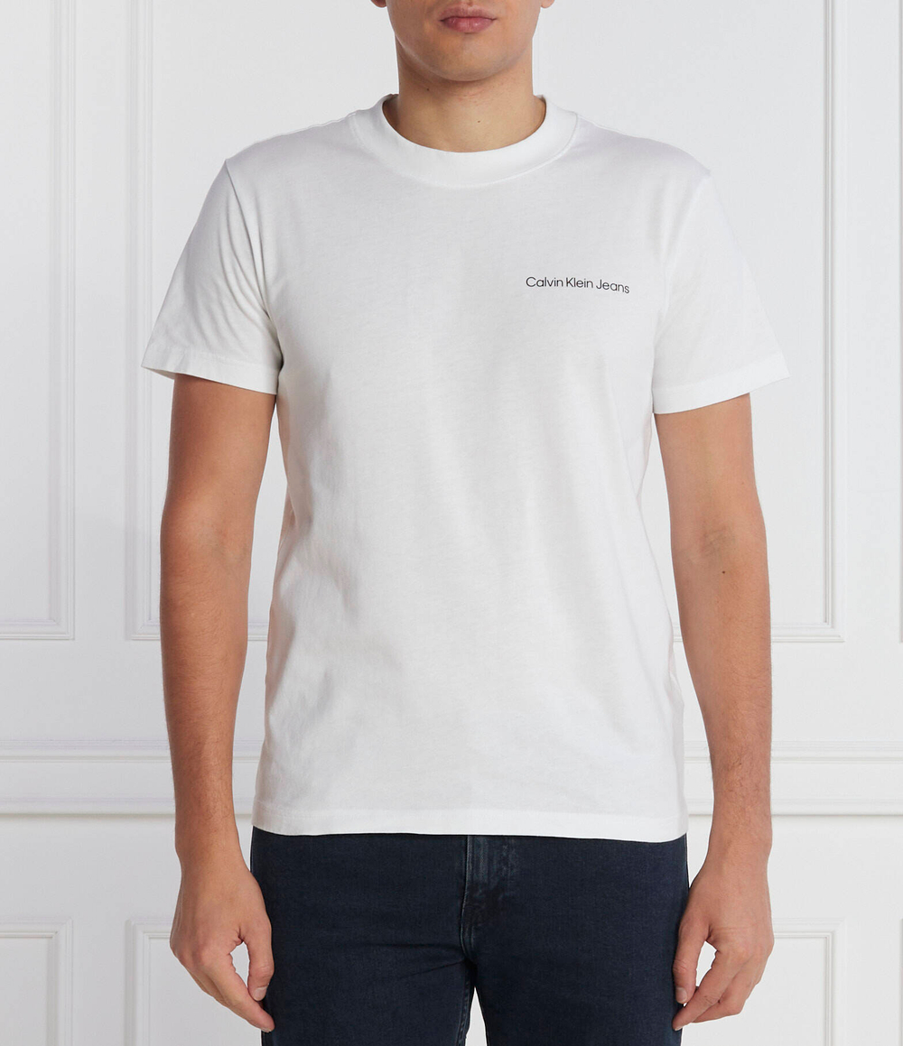 Футболка LOGO TAPE CALVIN KLEIN JEANS - белый(J30J323993)