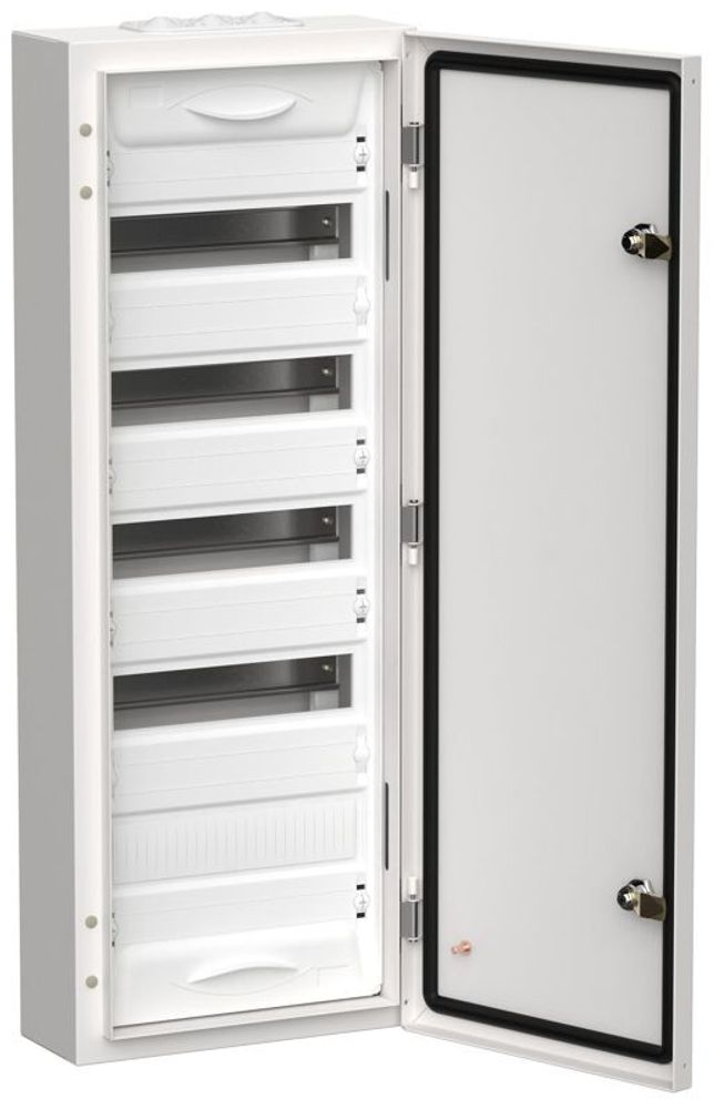 Корпус ЩРн-60 (1х60) TITAN 5 835х310х140 IP54 одна дверь метал. бел. IEK TI5-50-N-060-54