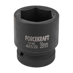 Головка ударная 1'', 39мм (6гр.) FORCEKRAFT FK-48539