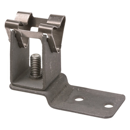 Держатель под черепицу стальной фиксатор для прута D8 мм, основание 58 мм, горячее цинкование TDM SQ2402-3223