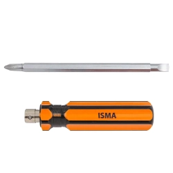 Отвертка переставная 2в1 ISMA ISMA-64952