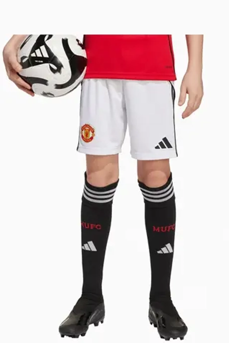 Шорты adidas Manchester United 25/26 Home Junior - белый