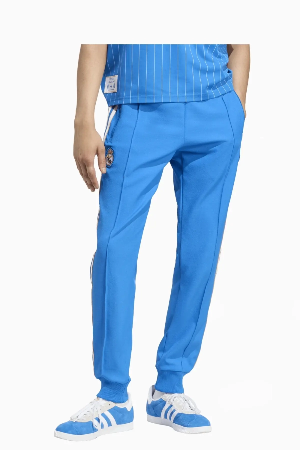 Штаны adidas Real Madrid 25/26 Terrace Icons - синий