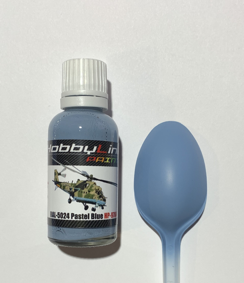 Краска лаковая HobbyLink RAL-5024 Pastel Blue HP-9704