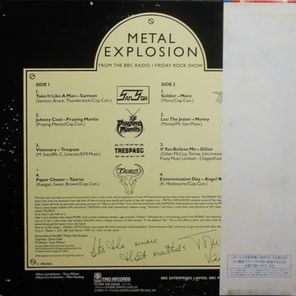 Various Artists / Metal Explosion From The Friday Rock Show (LP)