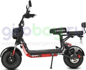 Электроскутер WHITE SIBERIA MINI R 2500w 3.0 (60V/21Ah) - Черный фото №12
