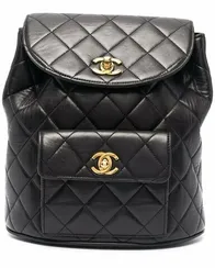 Стеганый рюкзак Chanel 1990-х годов