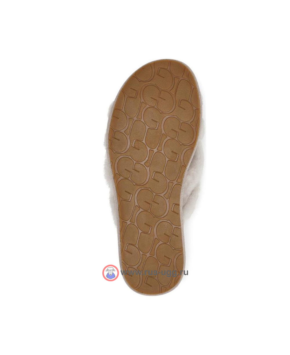SCUFFITA SLIPPERS - grey/violet