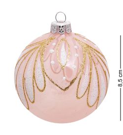 Элита НФШ-1374/6 Набор ел.украшений Шар 2шт «Перо павлина» 85 мм