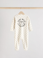 Комбинезон / Cлип для малышей Next AA5-958, 3 шт., Бежевый