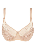 Бюстгальтер-балконет Jane с вышивкой (Размер: 80C) (Цвет: фиолетовый)