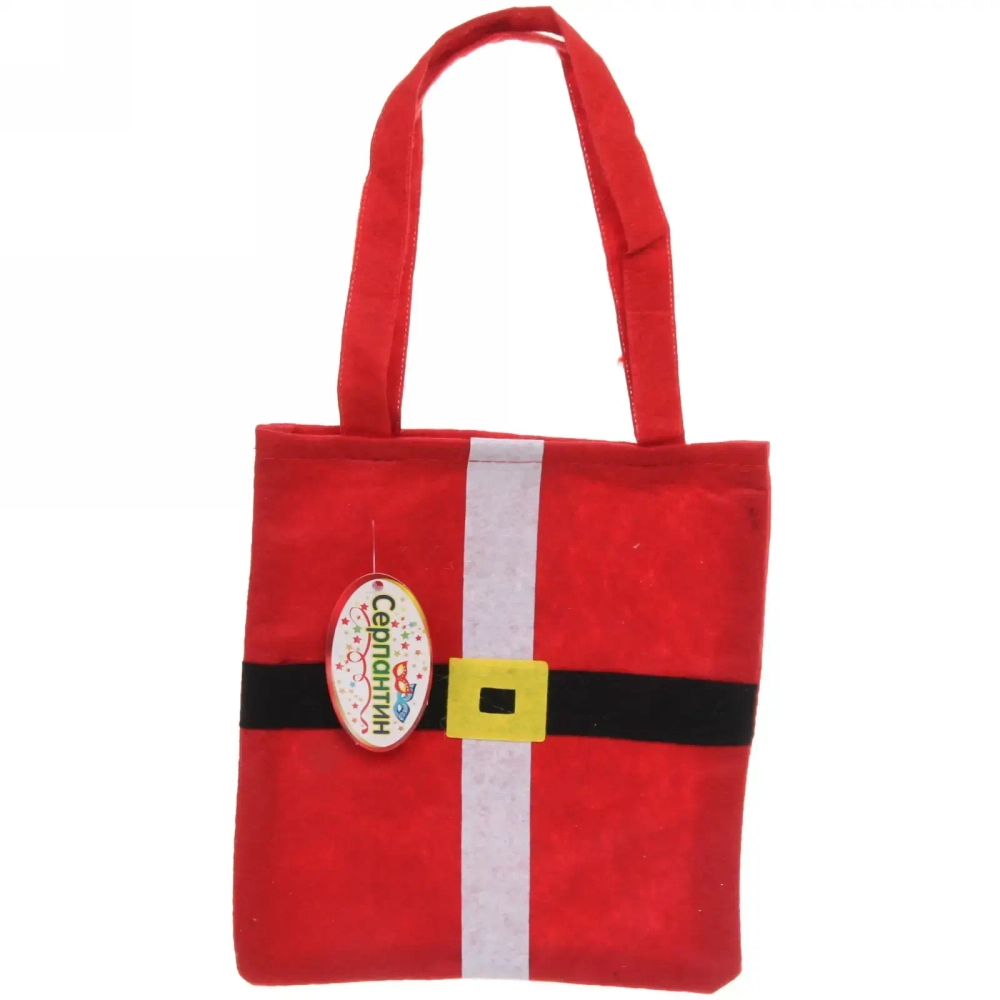 Мешок для подарков «Подарок» 21*21 см, в ассортименте