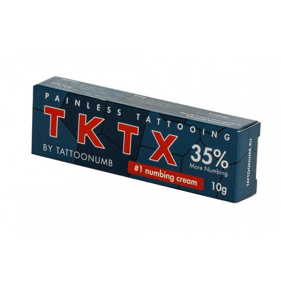 Обезболивающий крем TKTX 35%, by TATTOONUMB (Оригинал, сертификат)