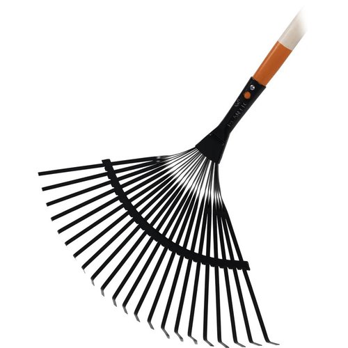 Промонабор грабли веерные Plantic Terra + Универсальный садовый мешок Plantic (S) 58л.