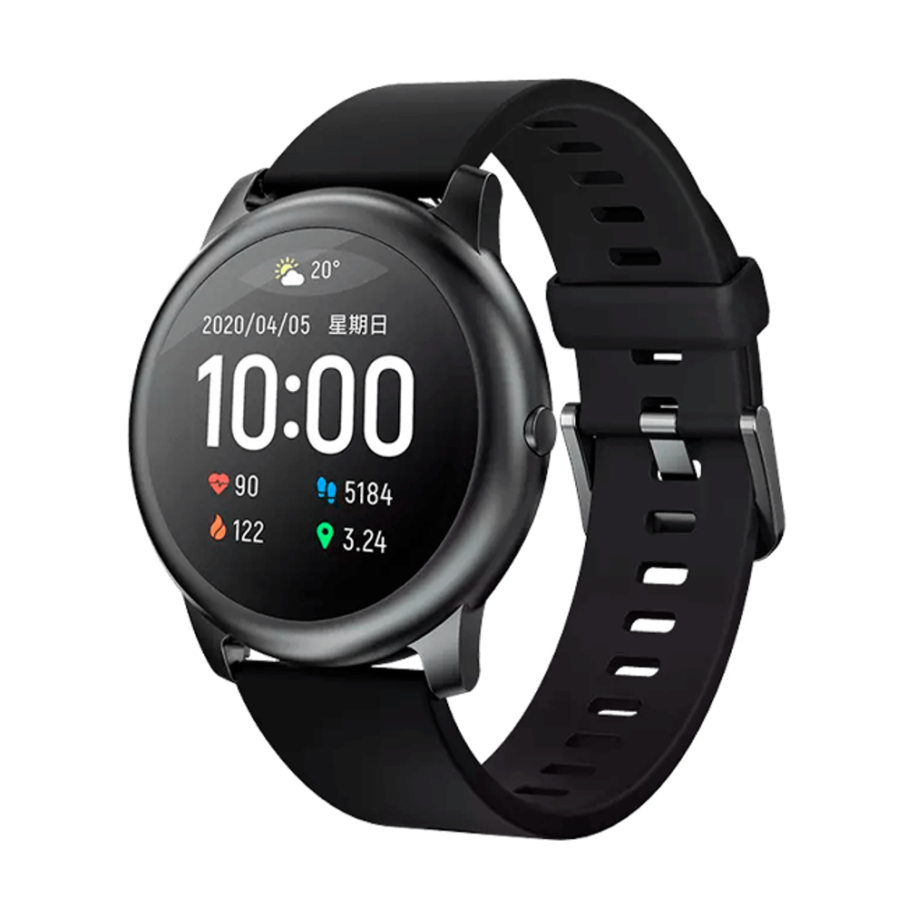 Часы Xiaomi Haylou Smart Watch Solar черные (LS-05)