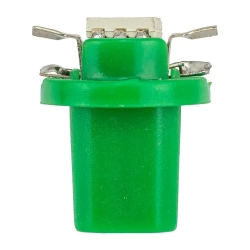 Лампочка светодиодная T8.5-5050-1SMD 12v зеленая KING T8.5-5050-1SMD G