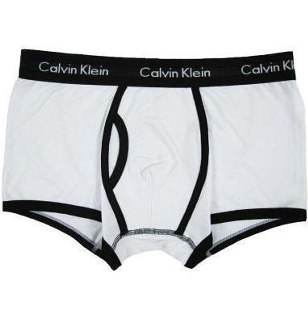 Мужские трусы боксеры Calvin Klein 365 White Black