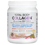 Natural Factors, Total Body Collagen, биоактивные пептиды, апельсин, 500 г (1 фунт 1 унция)