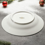 6974545 Тарелка суповая Magistro «Новый Год. Пряничное волшебство», 500 мл, d=20,2 см