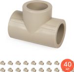 Тройник серый ПП // 25 // Lammin