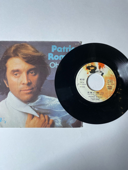 Винтажная виниловая пластинка LP Patrice Romain Oh! Que Je T'Aime (France 1975) 7 дюймов