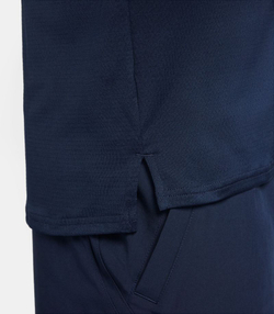 Мужская теннисная футболка Nike Court Dri-Fit Advantage Top - obsidian/white