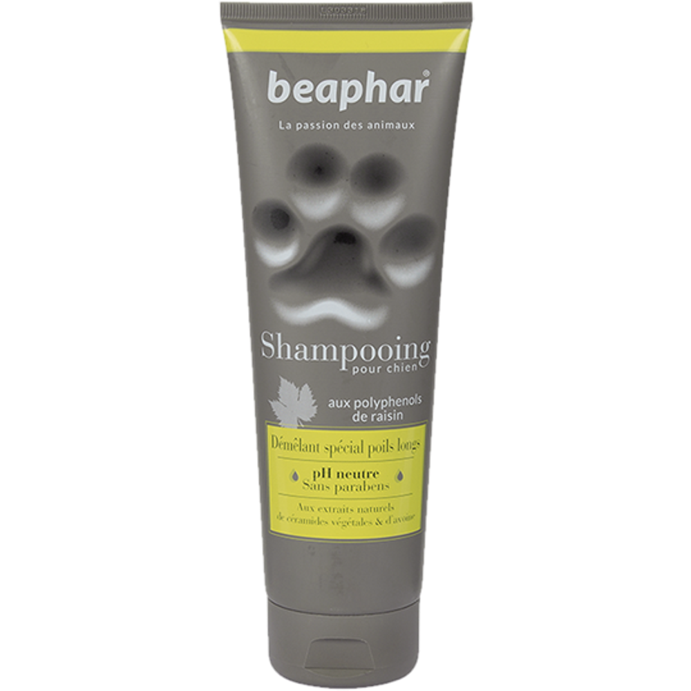 Beaphar Shampooing Démêlant spécial poils longs