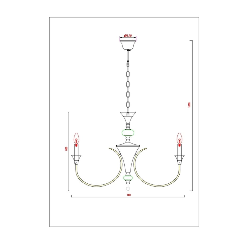 Подвесная люстра Arte Lamp