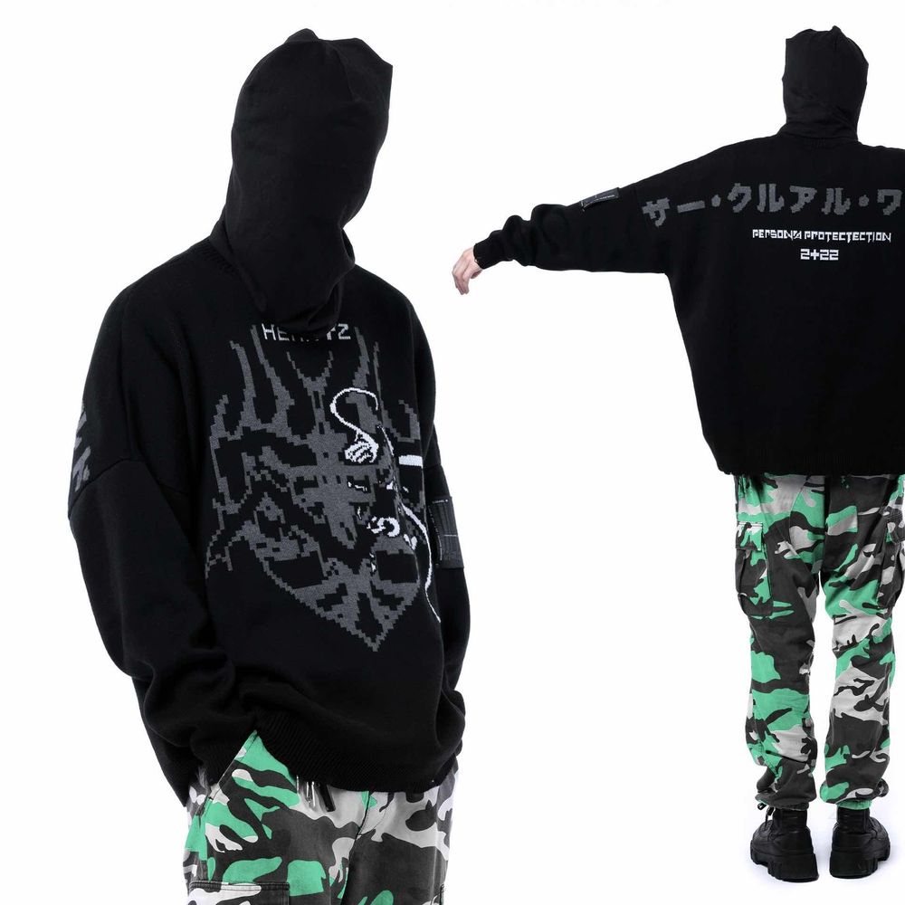 Свитер Heartz «Pro-Tec» V3.0 Knitted Sweater Черный