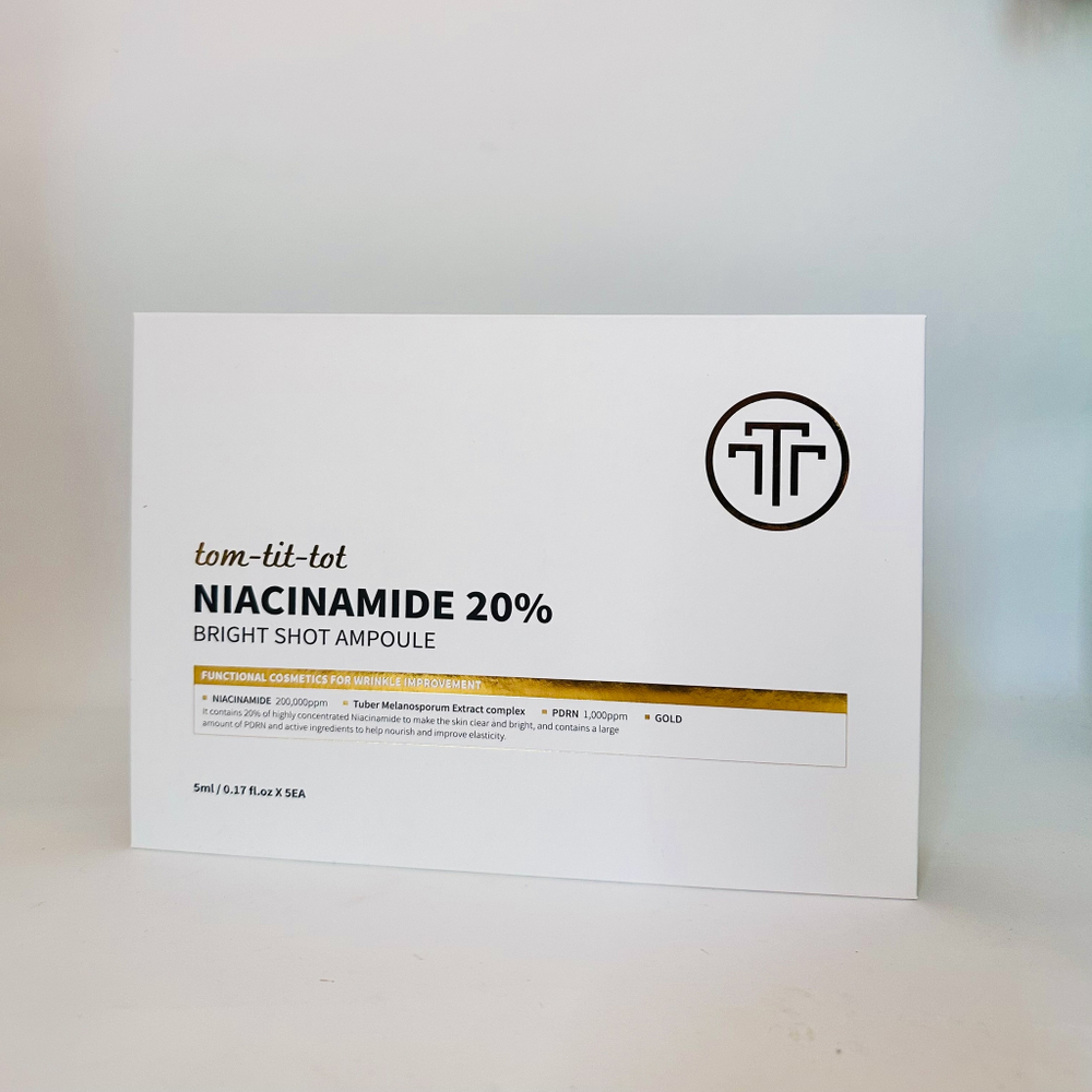 Восстанавливающая ампула TOM-TIT-TOT (TTT) NIACINAMIDE 20%Bright 5 мл