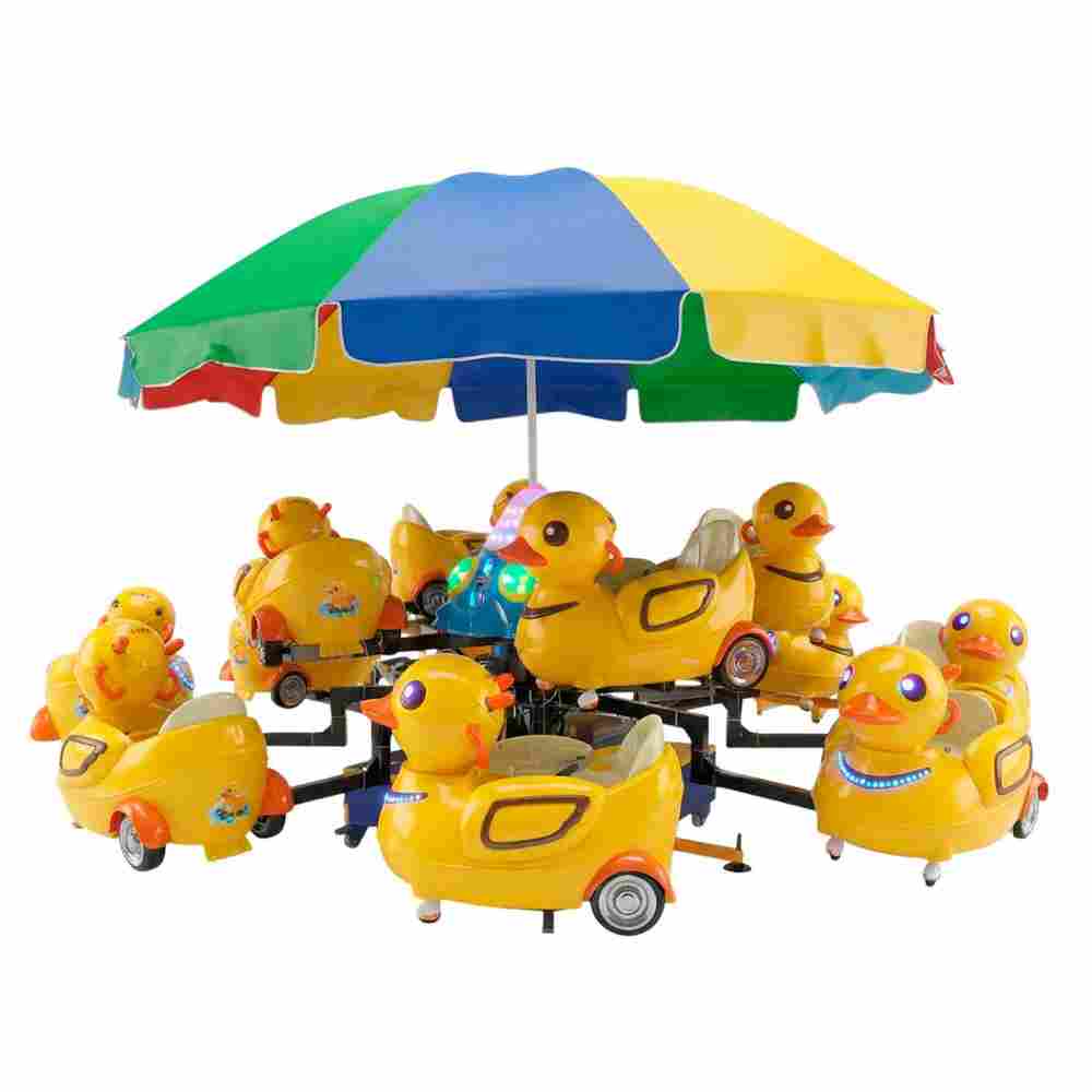 Электрическая Аттракцион карусель «Утята», 3,5х2,7 м