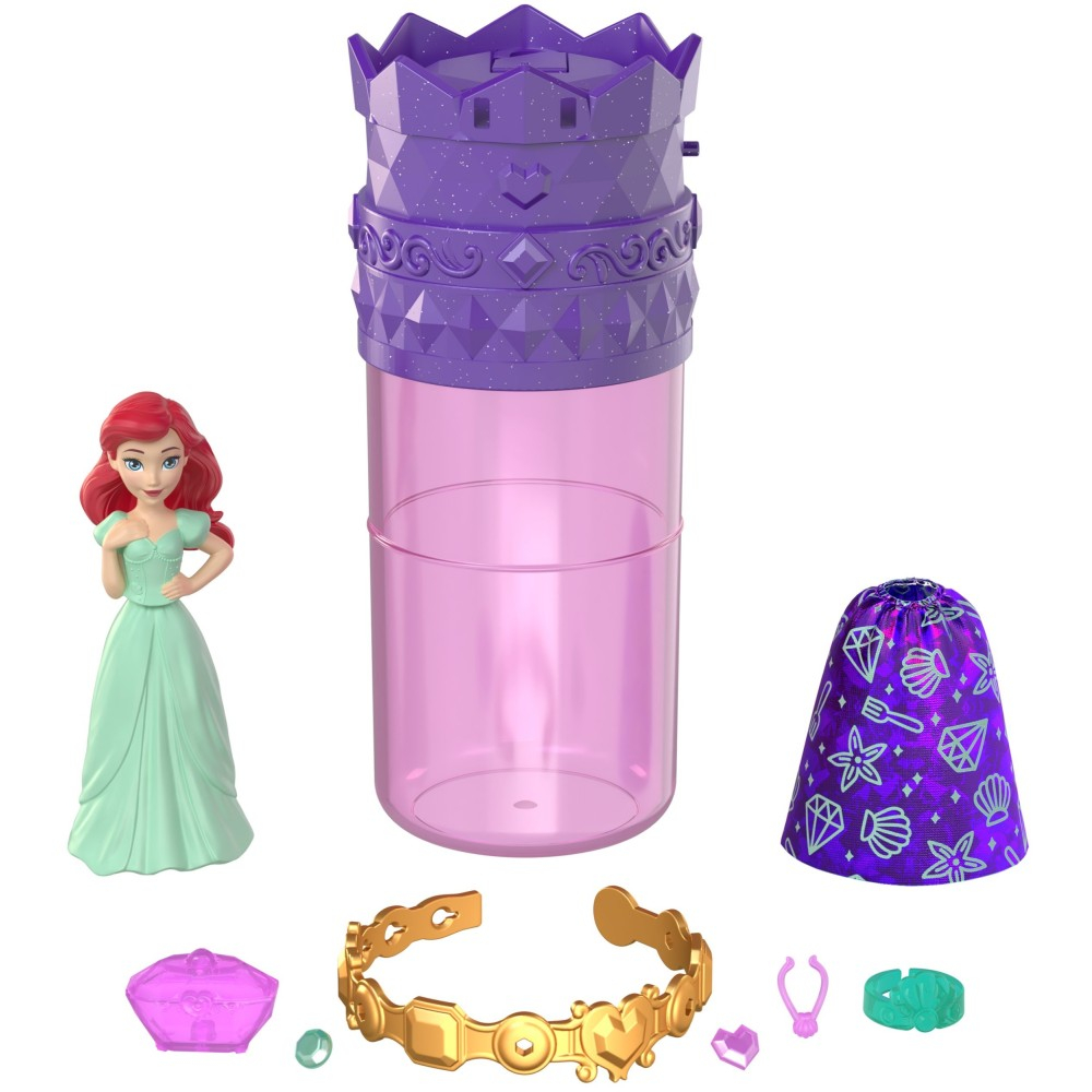 Disney Princess Color Reveal - Принцесса кукла + аксессуары Сюрприз HWX09