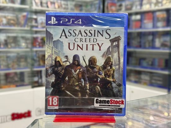 PS4 Assassins Creed Unity / Единство (Новый, Полностью на русском языке, CUSA-00606)