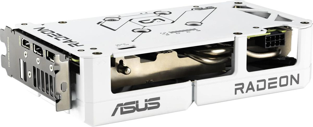 Видеокарта ASUS AMD  Radeon RX 9060XT DUAL-RX9060XT-16G-WHITE 16ГБ Dual, GDDR6, Ret