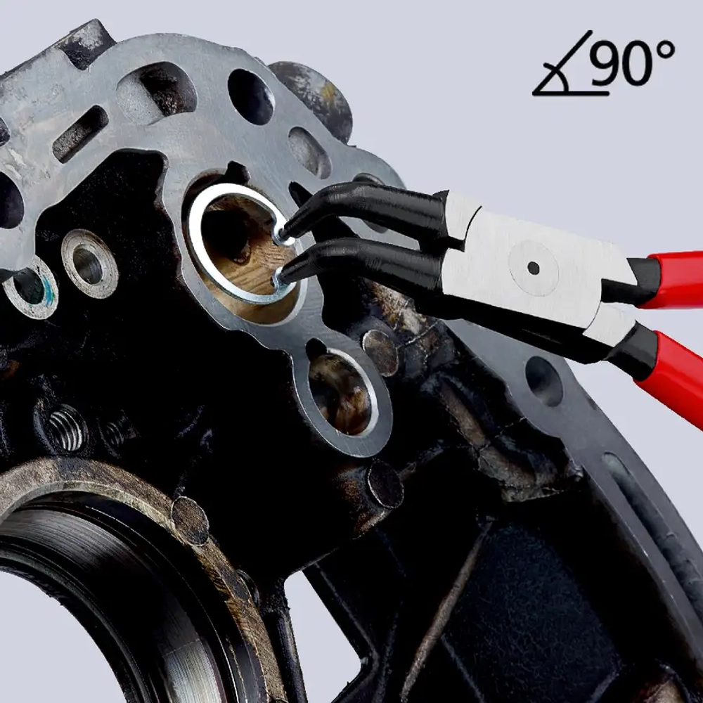 Щипцы для стопорных колец черненые 170 мм Knipex 44 21 J21 SB